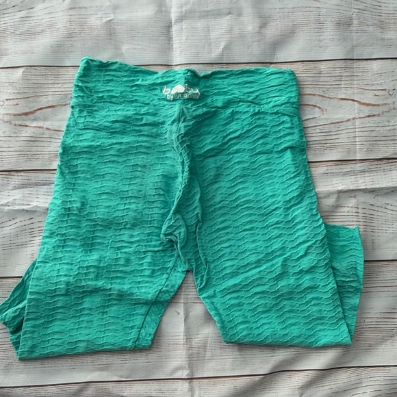 Booty by Brabants Cropped Sea Foam Leggings OSFM - Picture 3 of 5